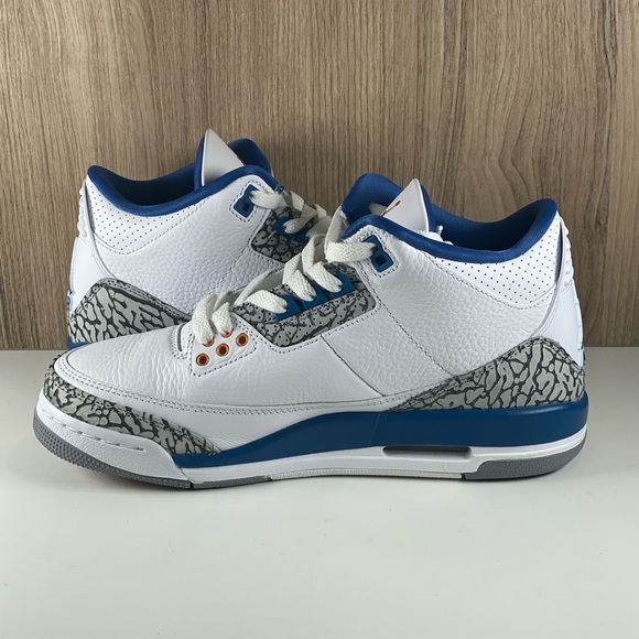 Nike Air Jordan 3 Retro Washington Wizards DM0967-148 GS Size 7Y Wmns Size 8.5 - Picture 7 of 11